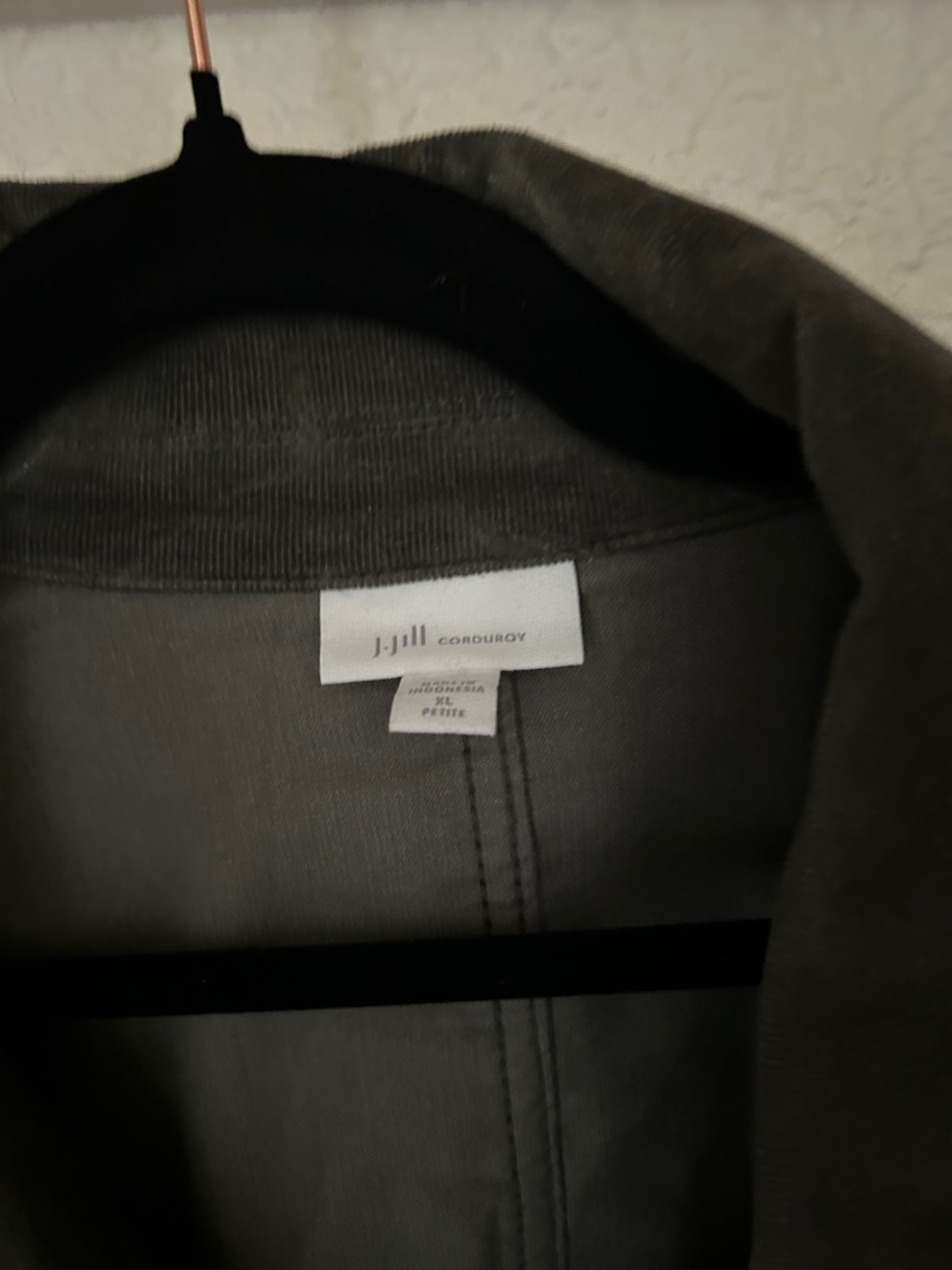 J. Jill Gray Moto Jacket - Picture 2 of 4